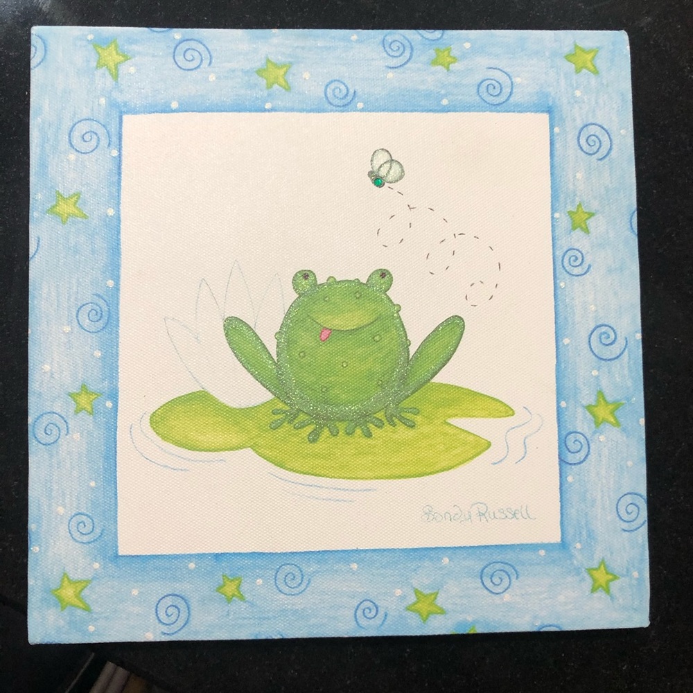 “My Little Froggy” decor
